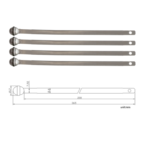 Security Truck Seals Tamper Proof Metal Strap Seal Security Metal Seal