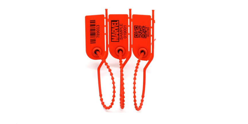 High-security document plastic seal